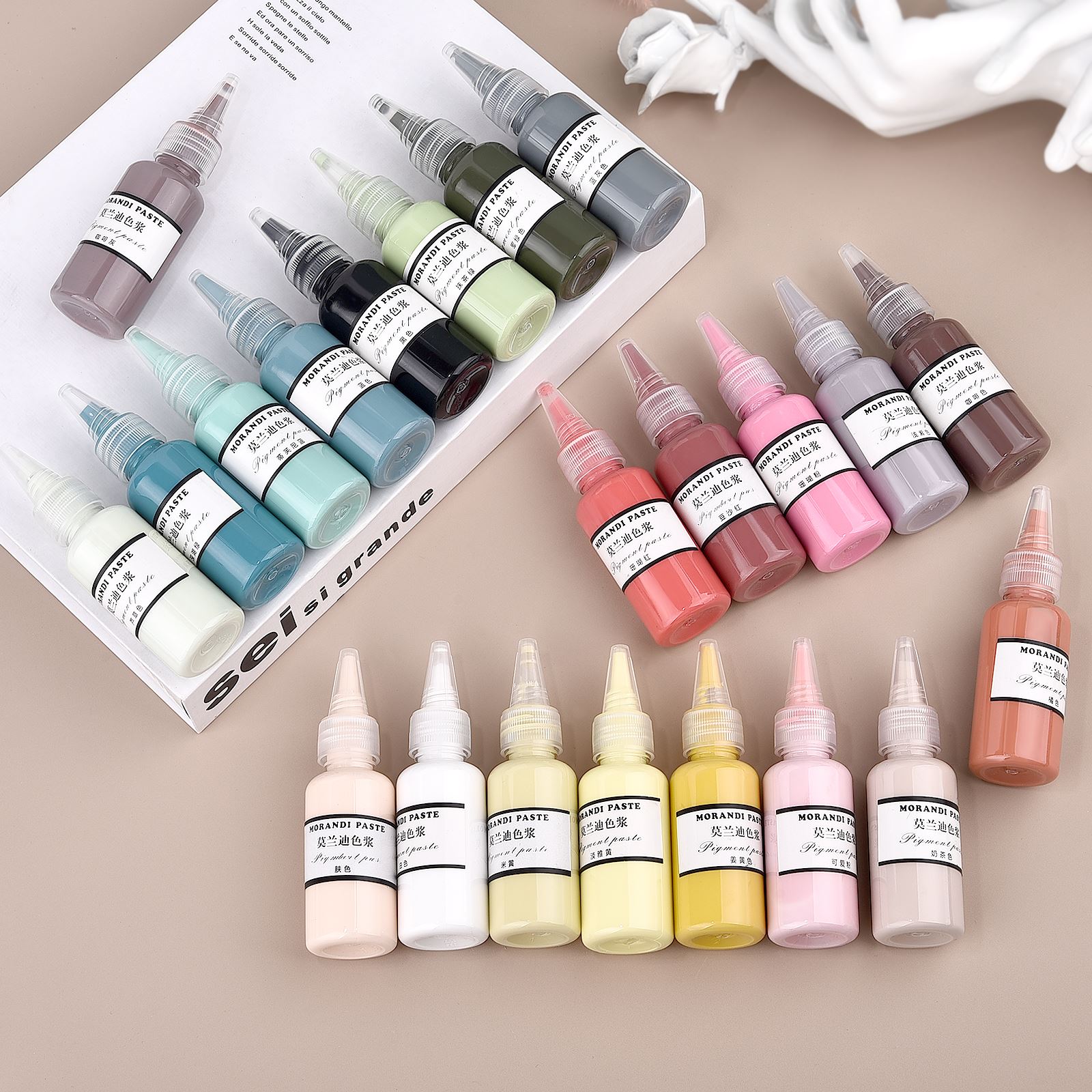 Resin Dye Alcohol - Morandi Colors Liquid Resin Pigments Epoxy