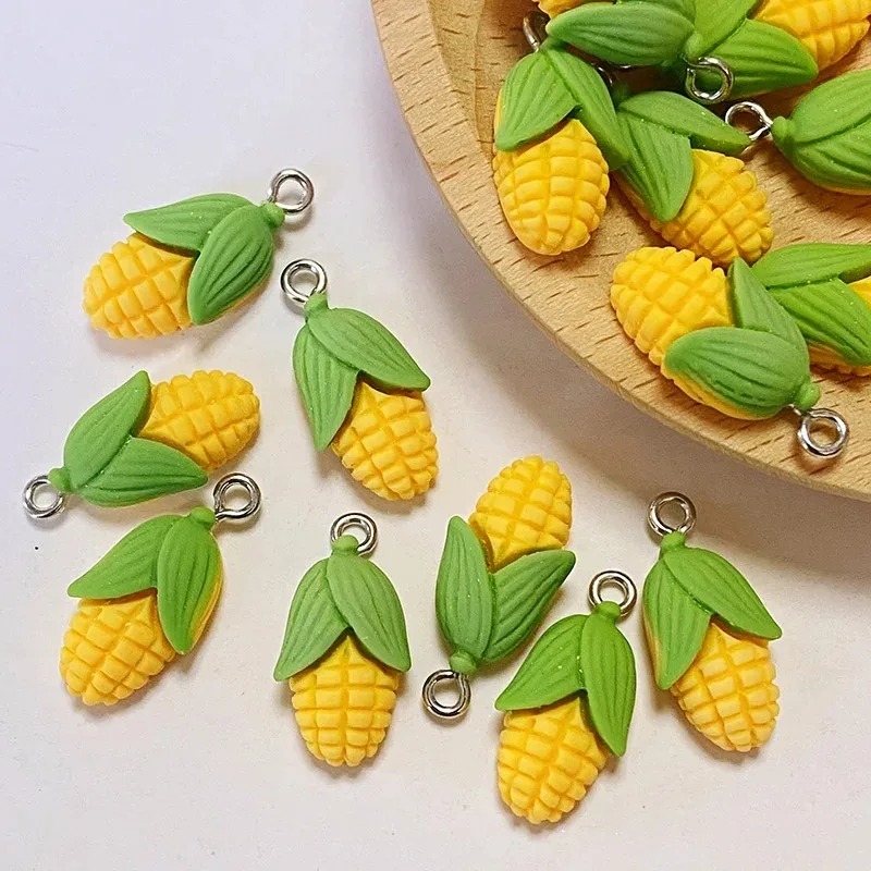 20Pcs Funny Mini Corn Vegetabl - Resin Craft Material ulasan dan harga