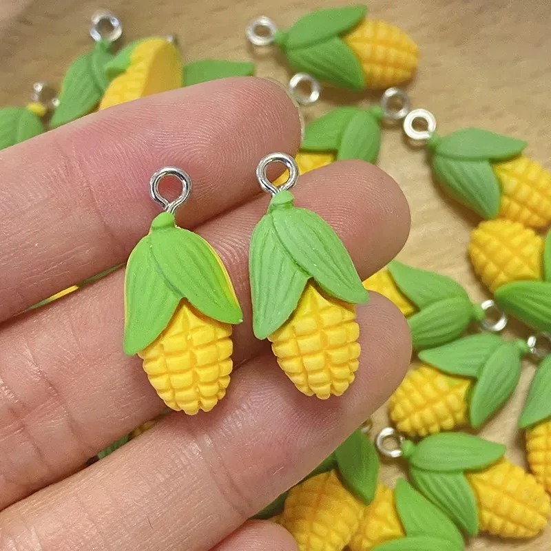 20Pcs Funny Mini Corn Vegetabl - Resin Craft Material ulasan dan harga