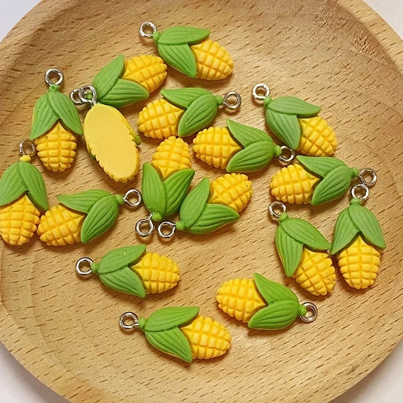 20Pcs Funny Mini Corn Vegetabl - Resin Craft Material ulasan dan harga