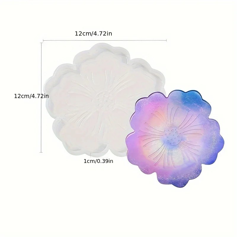 diy sakura shaped silicone res - Geode Mold Silicone ulasan dan harga
