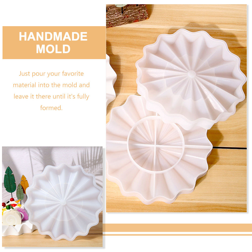 Premium Flexible Silicone Wave - Serving Tray Mold ulasan dan harga
