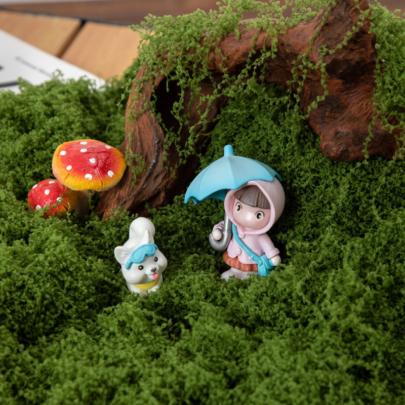 200g Eternal Life Moss DIY Cra - Terrarium Moss Art ulasan dan harga