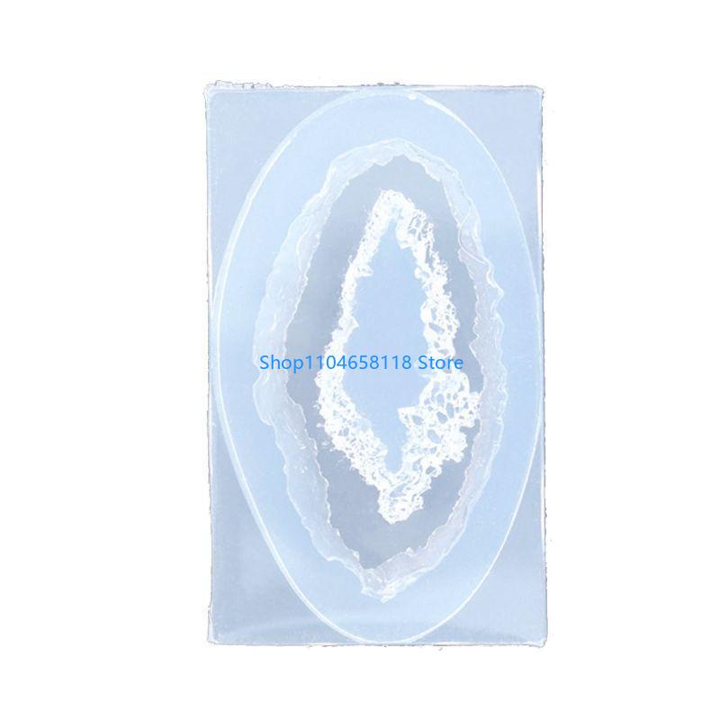 Creative Art Craft Resin Rock  - Geode Mold Silicone ulasan dan harga
