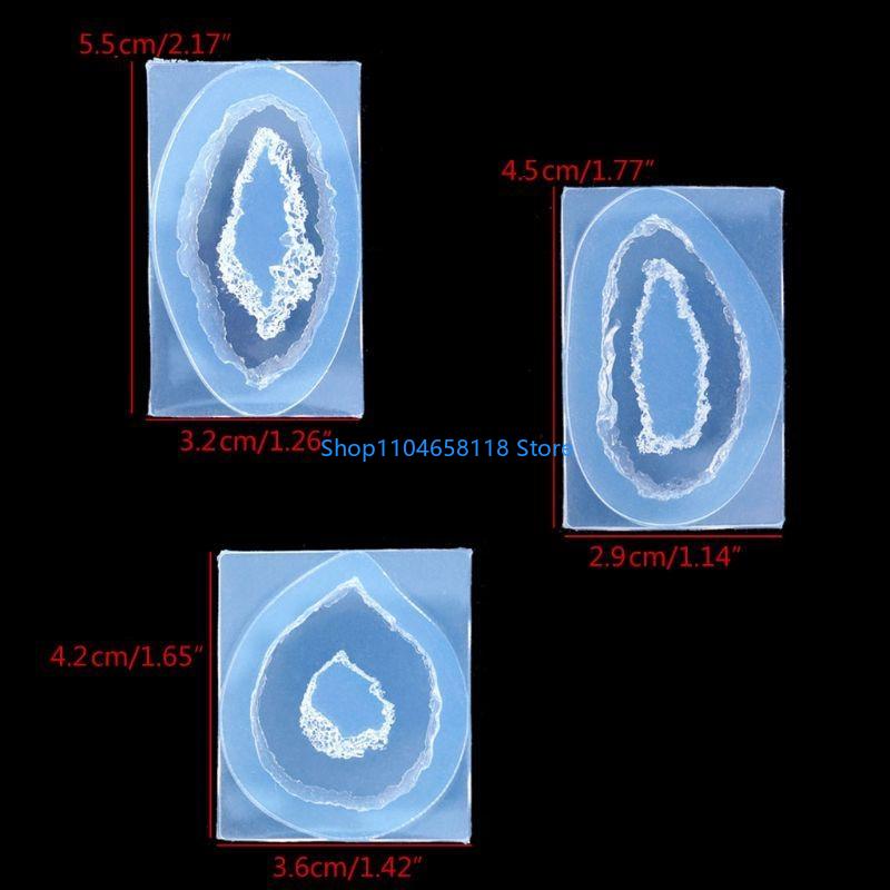 Creative Art Craft Resin Rock  - Geode Mold Silicone ulasan dan harga
