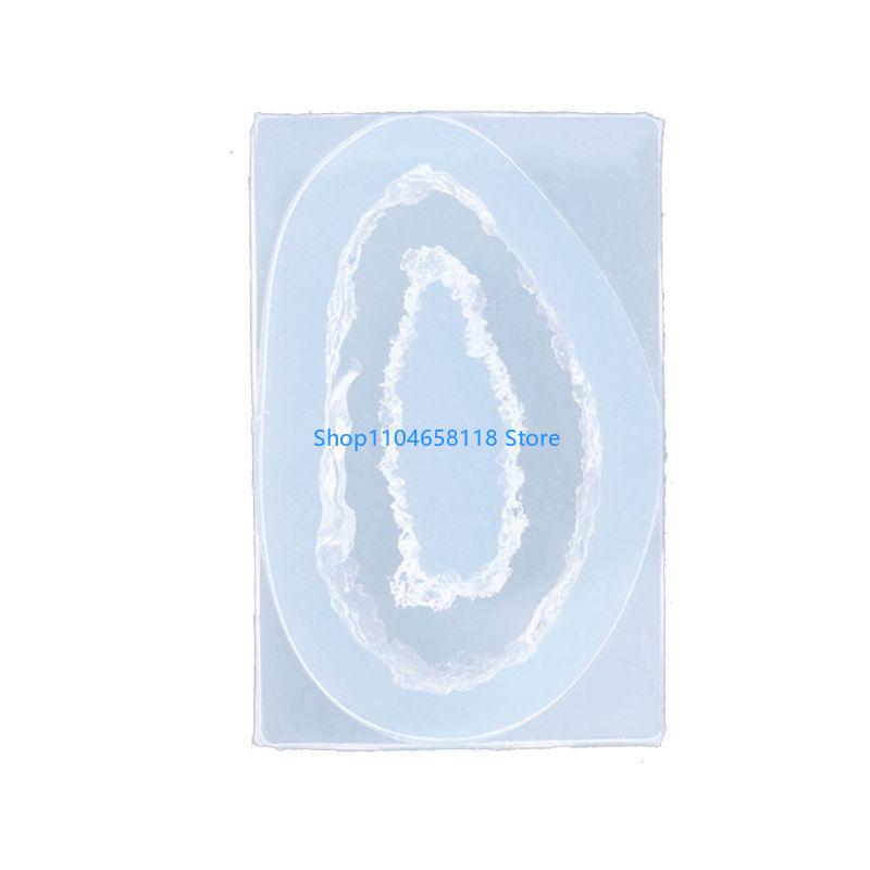 Creative Art Craft Resin Rock  - Geode Mold Silicone ulasan dan harga