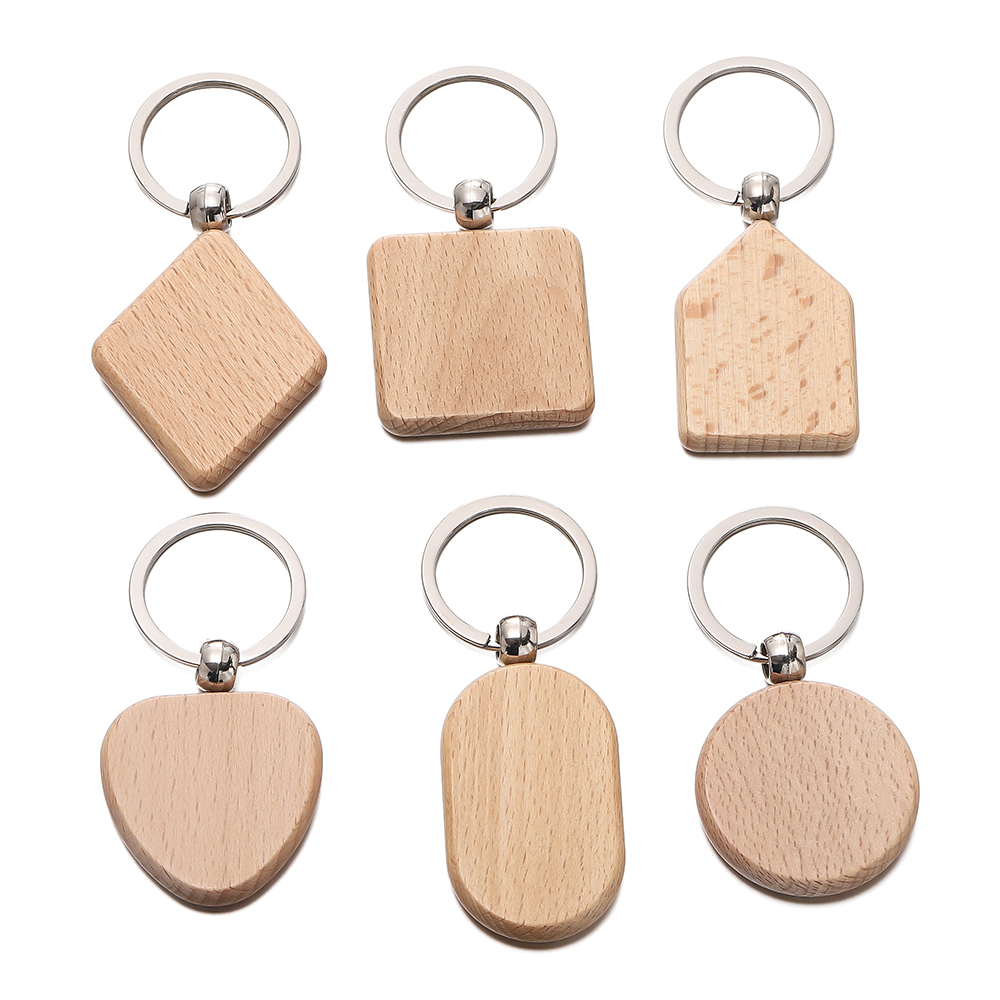 5pcs/lot Blank Geometry Wood K - Wood Ring Blank ulasan dan harga