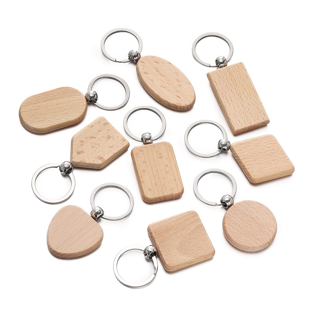 5pcs/lot Blank Geometry Wood K - Wood Ring Blank ulasan dan harga