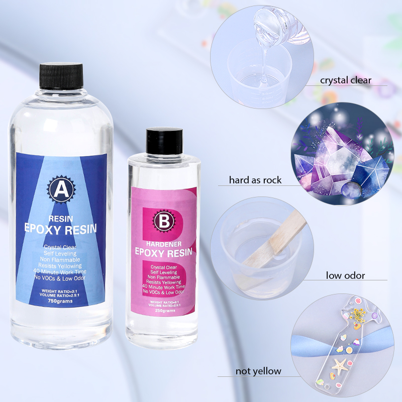 Epoxy Resin Kit Crystal Clear  - Mixing Cup Silicone ulasan dan harga