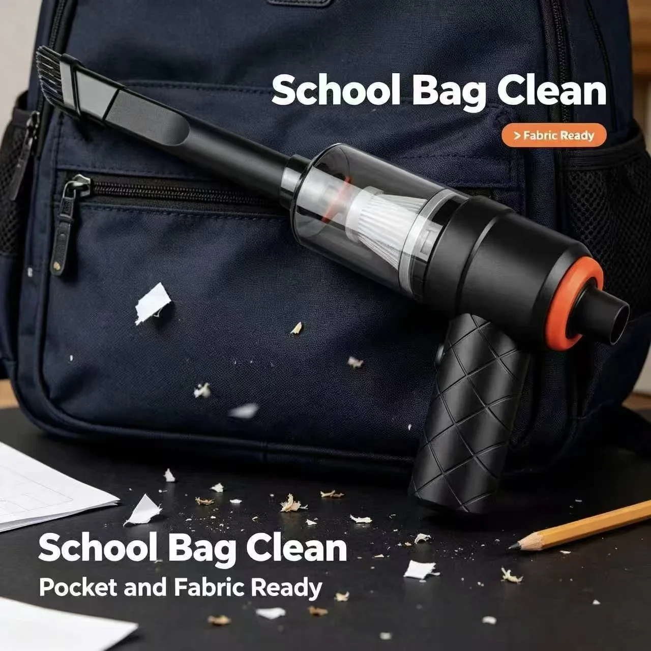 Handheld Cordless Mini Car Vac - Vacuum Chamber Small ulasan dan harga