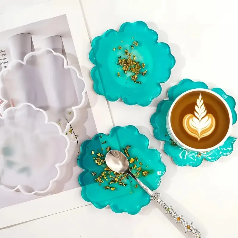 DIY Sakura Shaped Silicone Res - Geode Mold Silicone ulasan dan harga