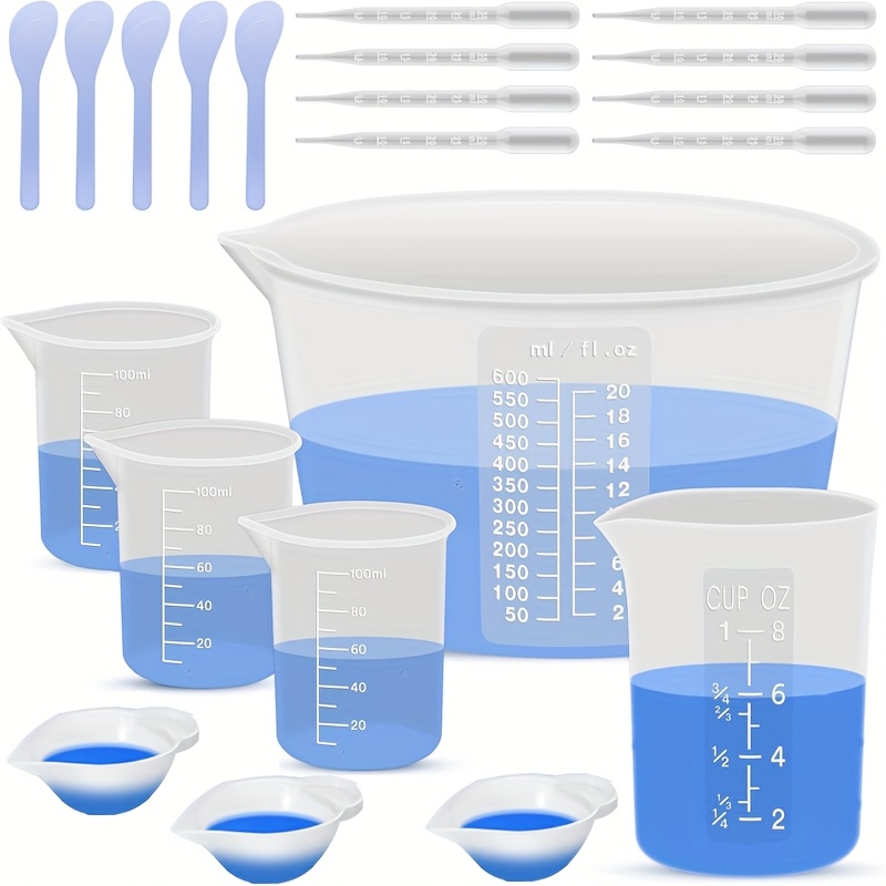 Silicone Resin Mixing Measurin - Mixing Cup Silicone ulasan dan harga