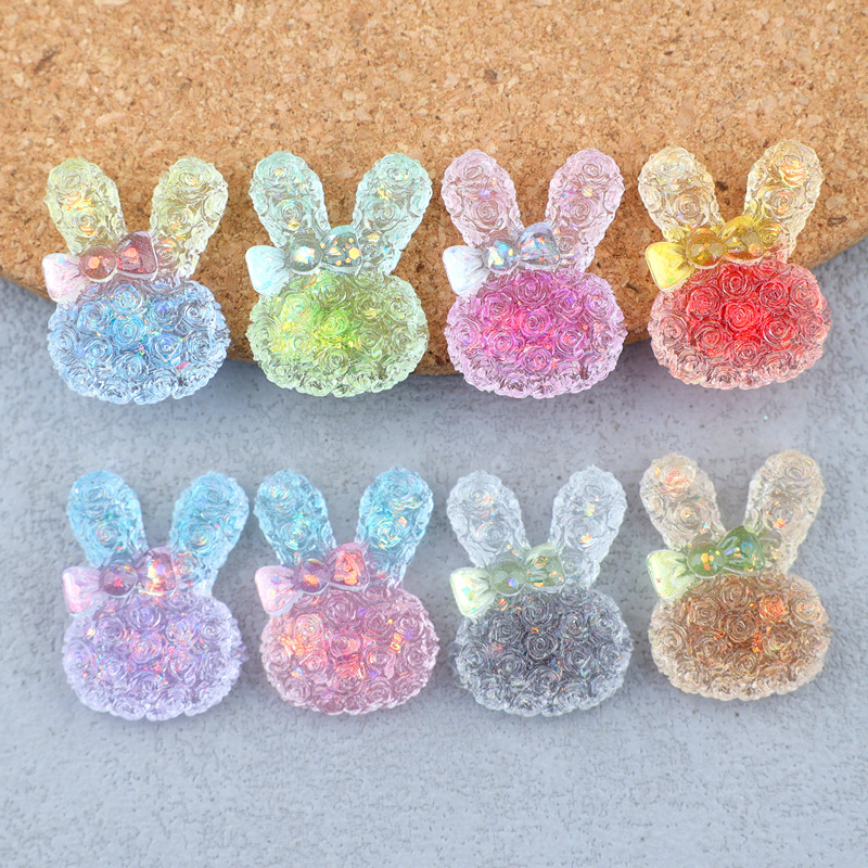 5PCS 18*25mm Luminous Gradient - Resin Craft Material ulasan dan harga