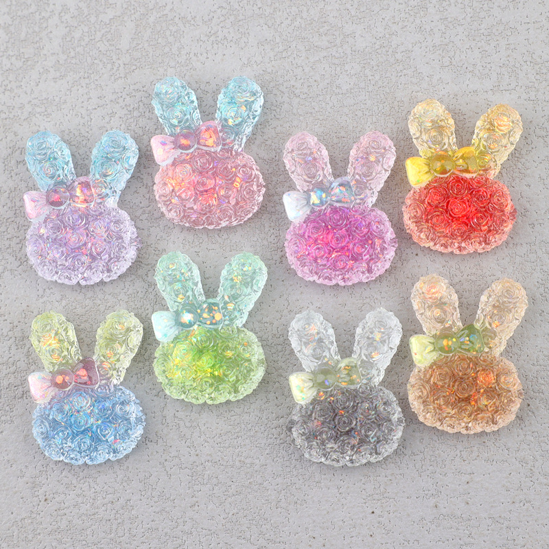 5PCS 18*25mm Luminous Gradient - Resin Craft Material ulasan dan harga