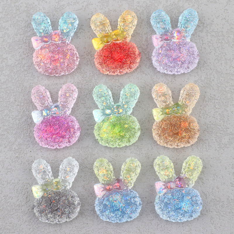 5PCS 18*25mm Luminous Gradient - Resin Craft Material ulasan dan harga