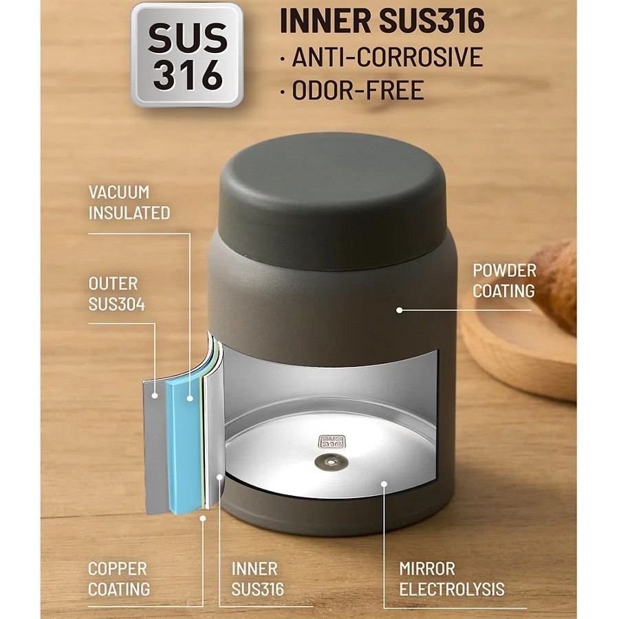 Tyeso 220ml Mini Cute Thermose - Vacuum Chamber Small ulasan dan harga