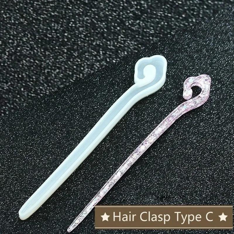 New Transparent Hairpin Silico - Resin Craft Material ulasan dan harga
