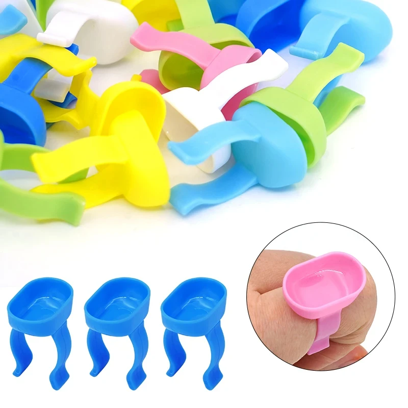 100pcs Dental Mixing Finger Ri - Mixing Cup Silicone ulasan dan harga
