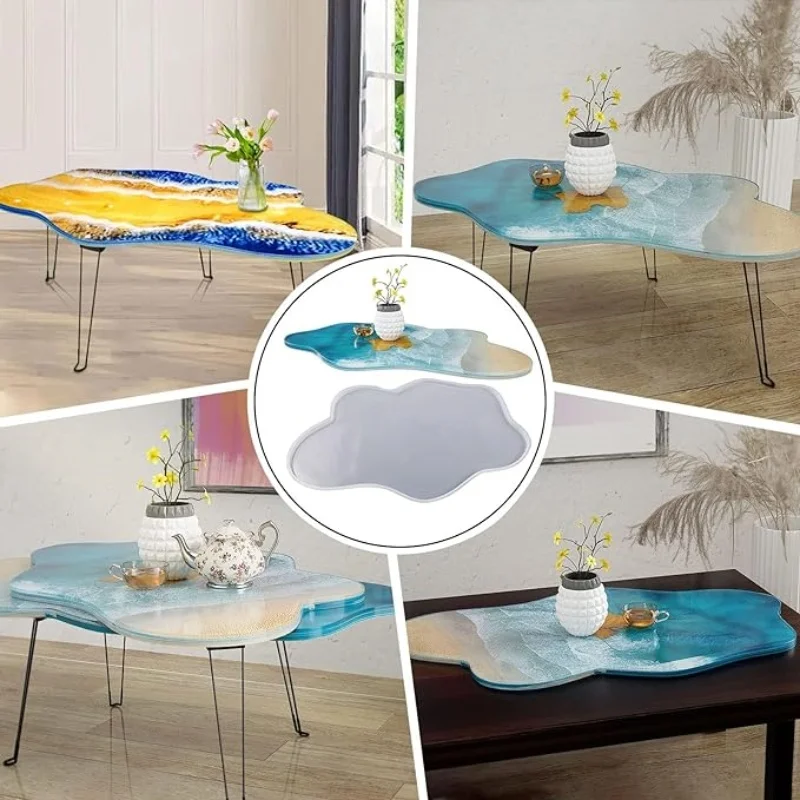 Large Resin Table Mold 24 inch - Serving Tray Mold ulasan dan harga