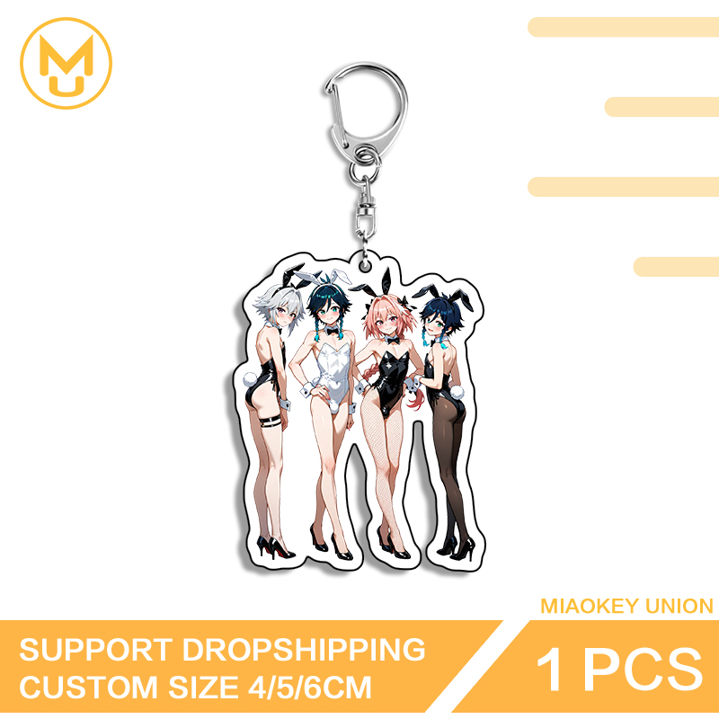 Astolfo Femboy Key Chain Gensh - Resin Craft Genshin ulasan dan harga